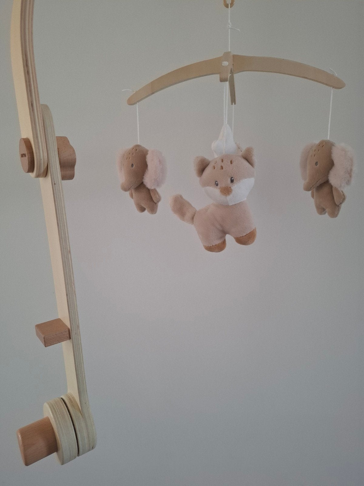 Nattou houten muziekmobiel - parkmobiel, Kinderen en Baby's, Ophalen of Verzenden