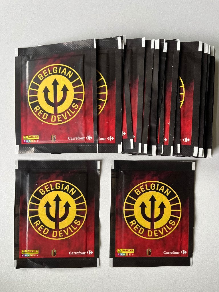 Autocollants Panini Diables Rouges, Collections, Autocollants, Enlèvement ou Envoi