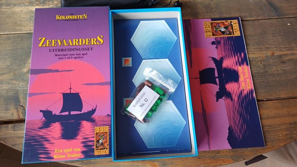 bordspel de Kolonisten Catan Zeevaarders 56 hout 999 games, Hobby en Vrije tijd, Gezelschapsspellen | Bordspellen, Nieuw, Vijf spelers of meer
