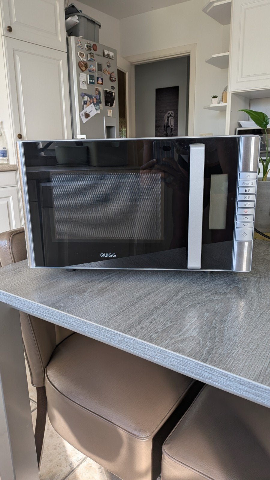 Microgolfoven (als nieuw), Comme neuf, 45 à 60 cm, Gril, Enlèvement