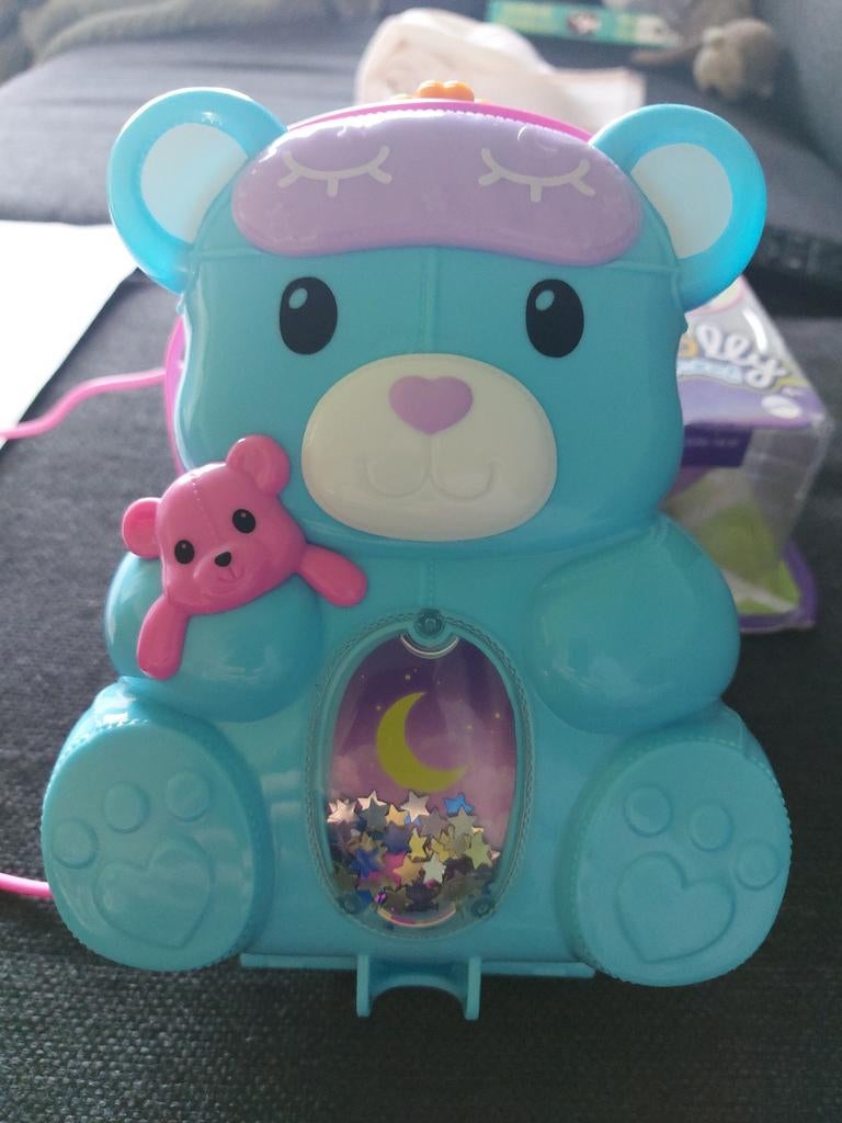 Polly Pocket teddybeer tas speelset, Ophalen, Zo goed als nieuw