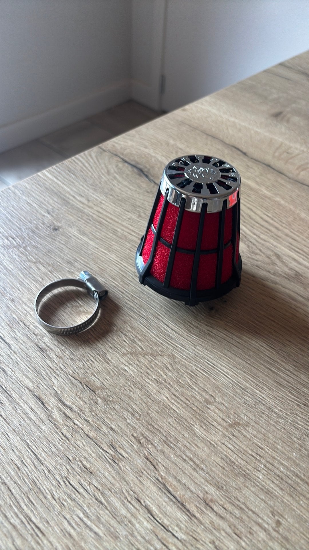 Malossi RED filter 35mm recht, Fietsen en Brommers, Ophalen of Verzenden, Nieuw