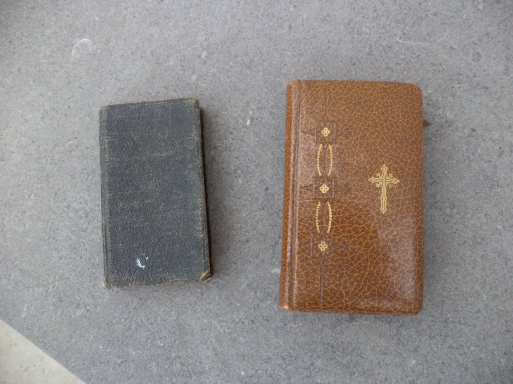 2 vintage kerkboeken, Ophalen of Verzenden
