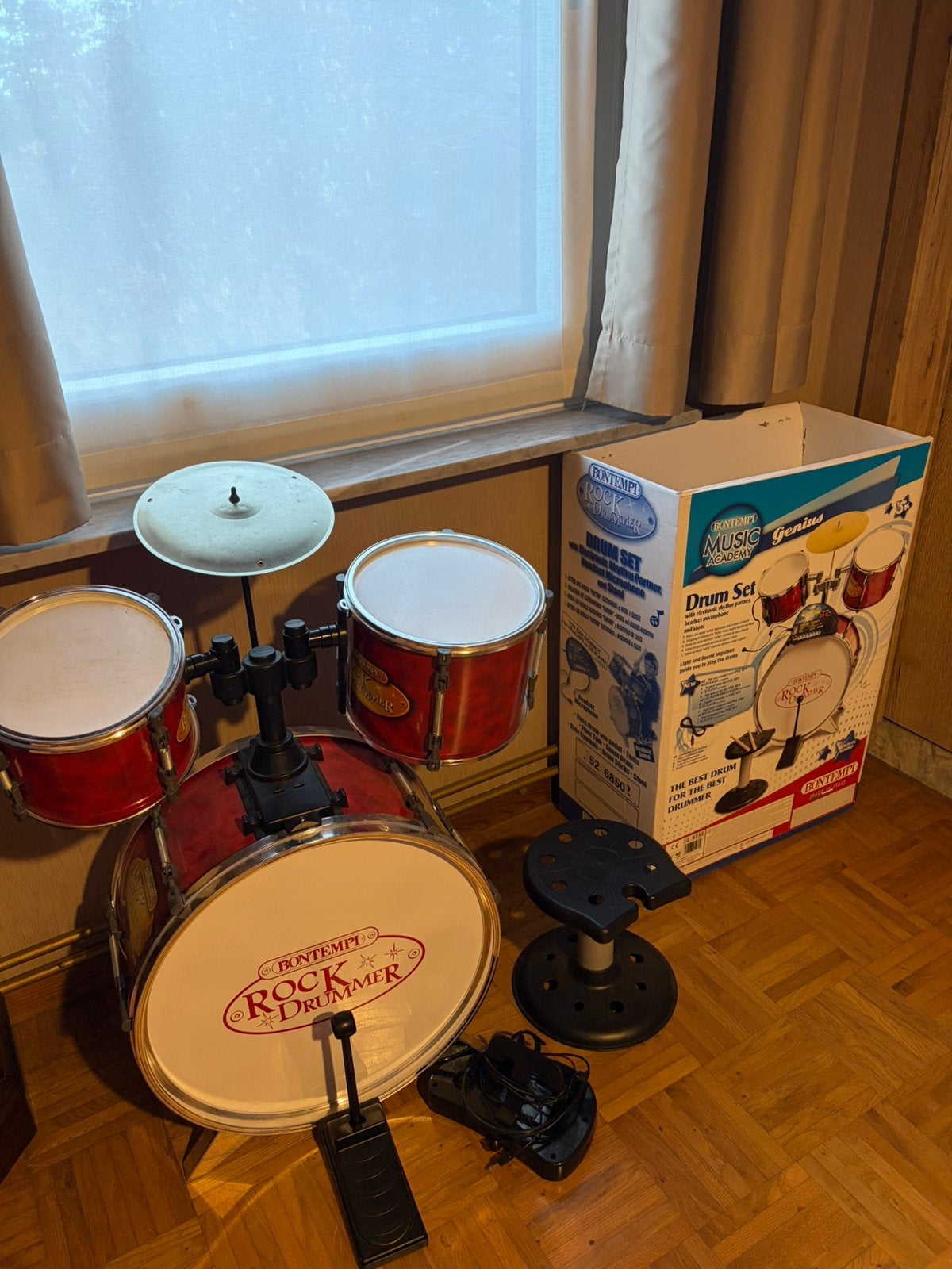 Drumstellen voor kinderen, Muziek en Instrumenten, Drumstellen en Slagwerk, Ophalen, Zo goed als nieuw