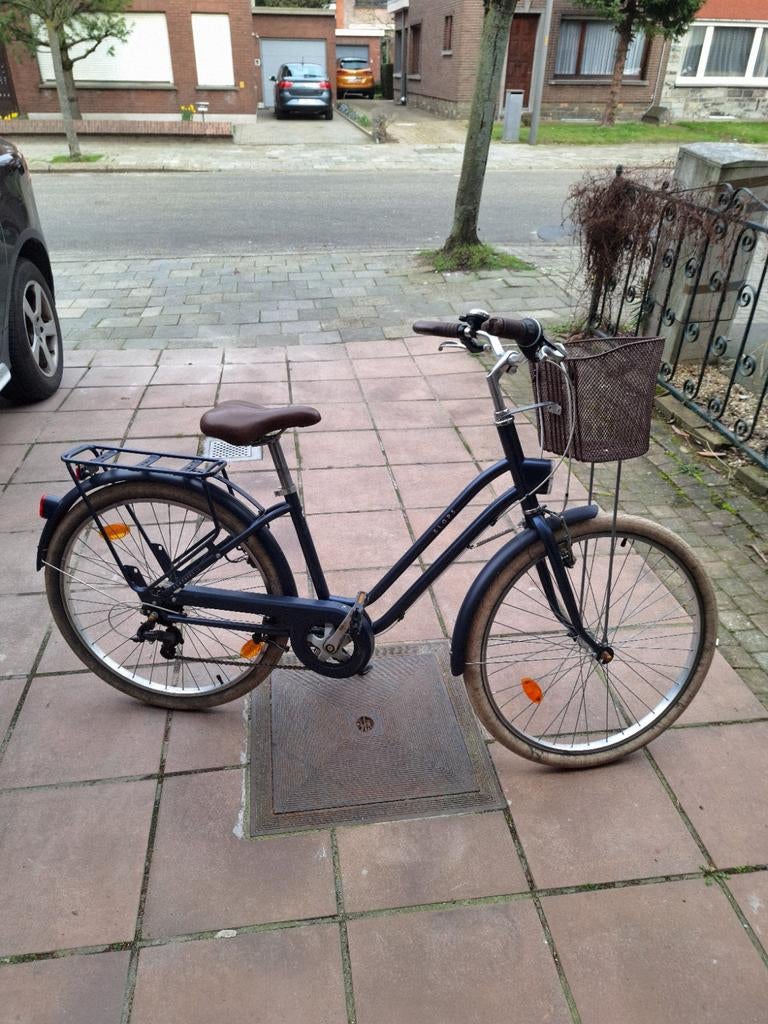 Dames stadsfiets Elops, Ophalen