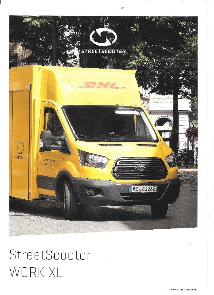 STREETSCOOTER WORK XL, Boeken, Ophalen of Verzenden, Zo goed als nieuw, Overige merken