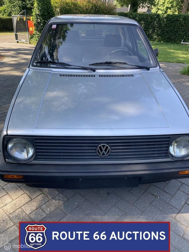 Volkswagen Golf | 1984 | Route 66 Auctions, Auto's, Volkswagen, Zwart, Bedrijf, Handgeschakeld