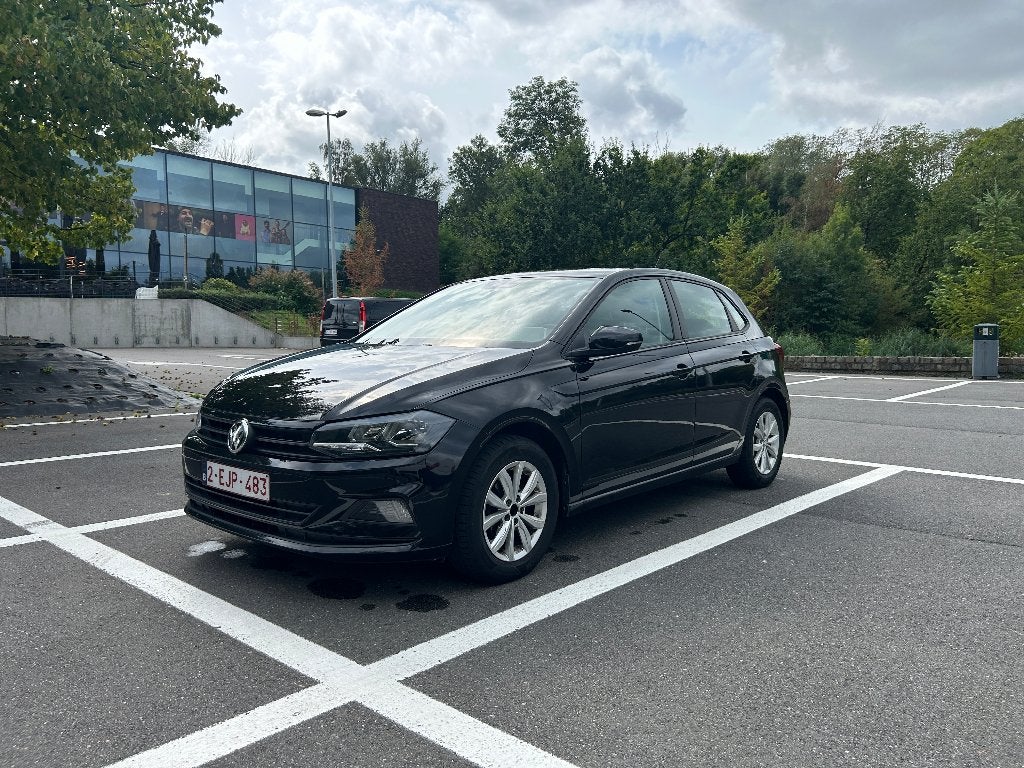 Volkswagen Polo 1.0 – 2020 – 95 pk – 107.000 km, Auto's, 4 deurs, Stof, Zwart, Apple Carplay