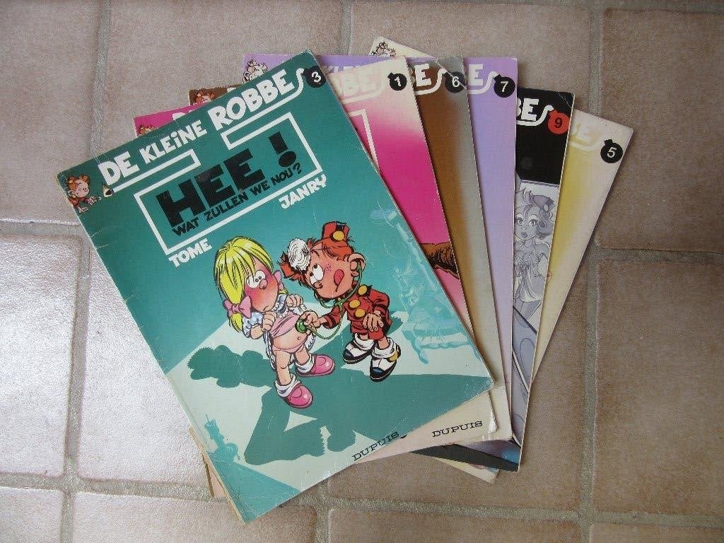6 strips Kleine Robbe, Boeken, Stripverhalen, Ophalen, Gelezen