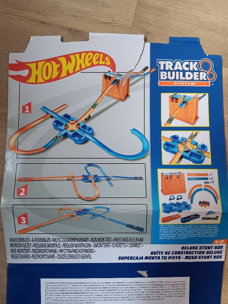 Hot Wheels track builder, Kinderen en Baby's, Speelgoed | Racebanen, Ophalen, Racebaan, Zelf te bouwen, Zo goed als nieuw