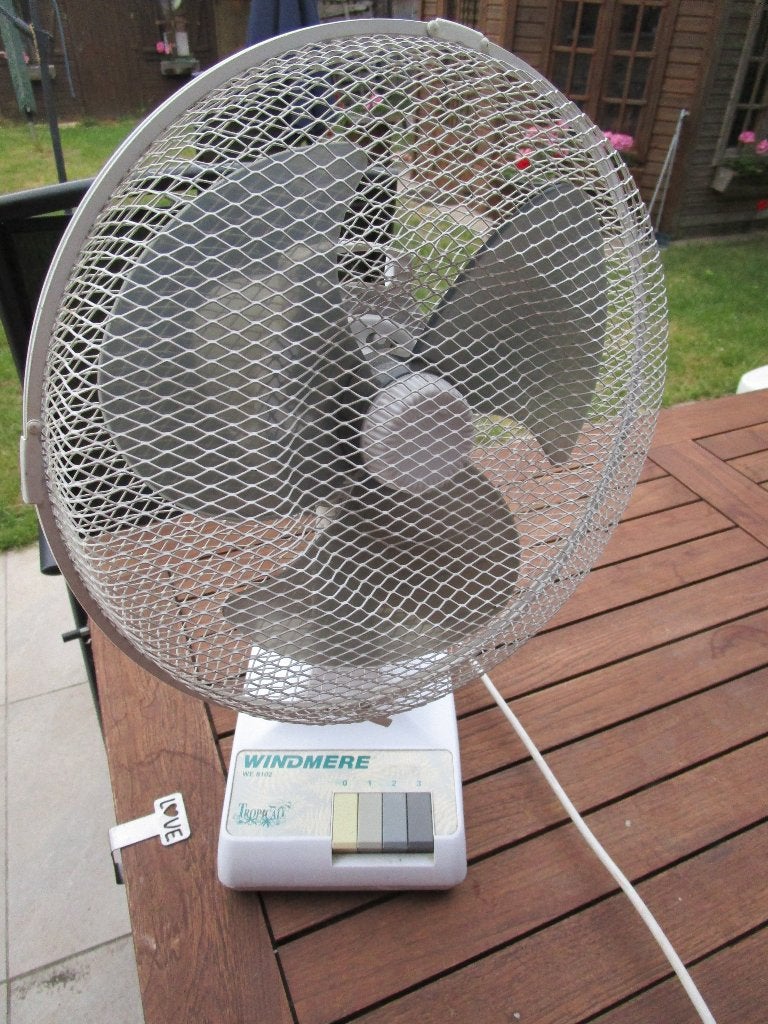 ventilator, Elektronische apparatuur, Ventilatoren, Ophalen, Gebruikt, Tafelventilator
