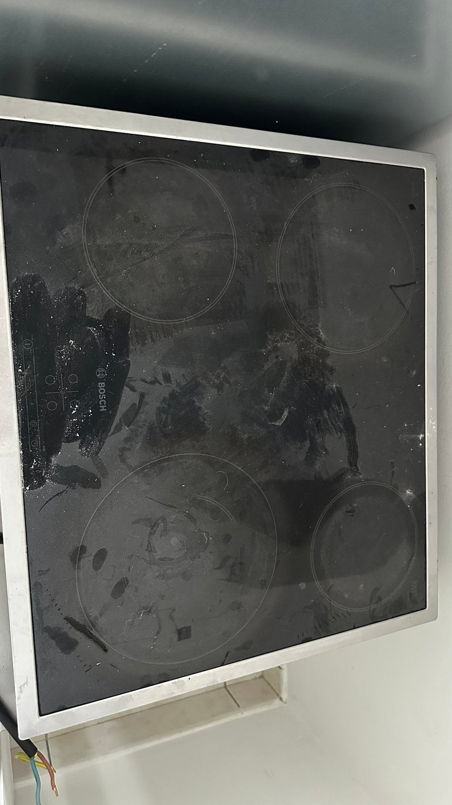 Taque de cuisson, Enlèvement, Utilisé, Tableau noir