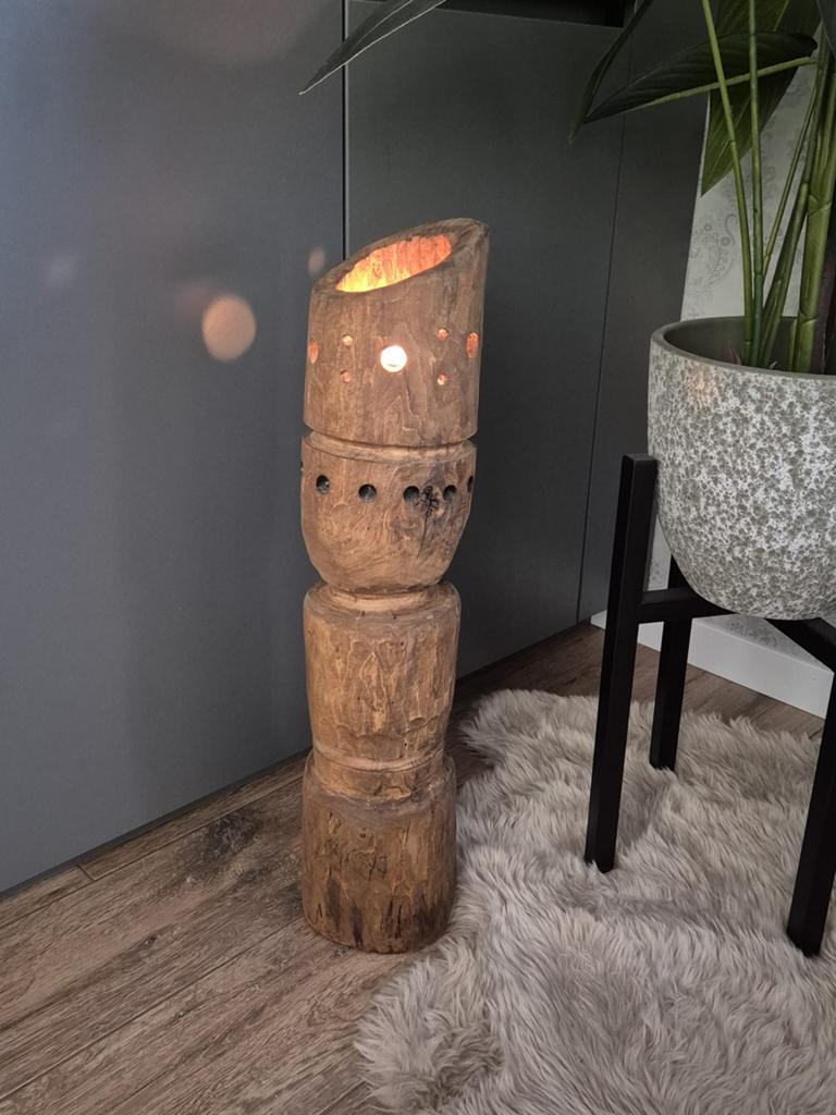 Decoratieve kaarsenhouder, Huis en Inrichting, Woonaccessoires | Zuilen en Pilaren, Ophalen, Zo goed als nieuw