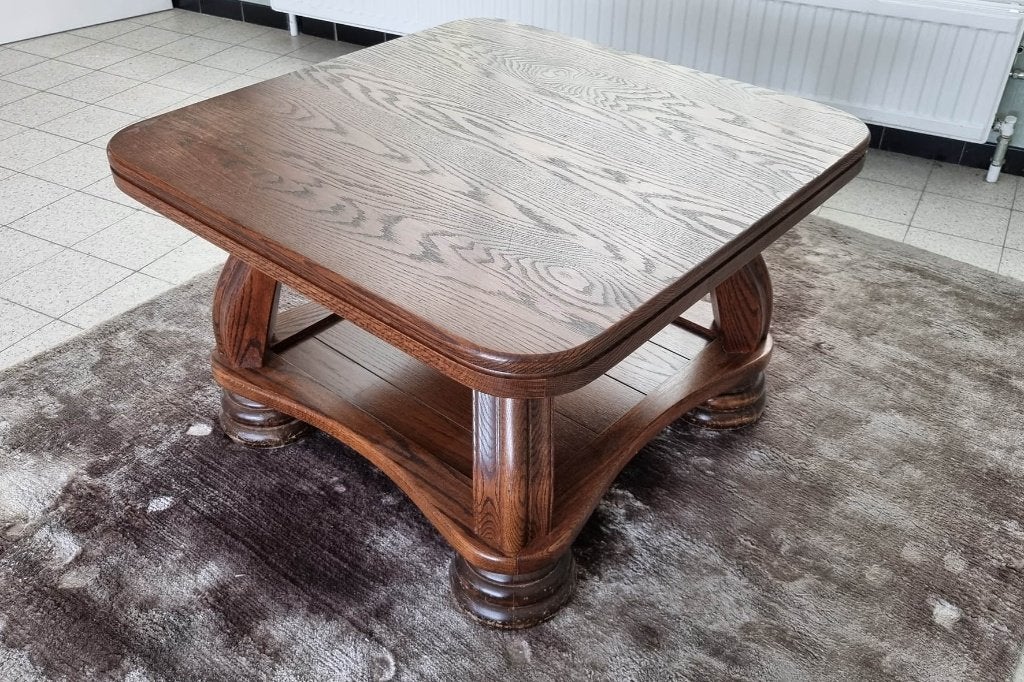 eiken tafel, Ophalen