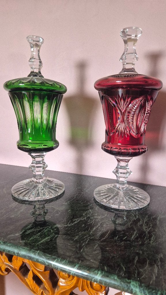 Kristallen urne Caesar Crystal, Antiek en Kunst, Ophalen
