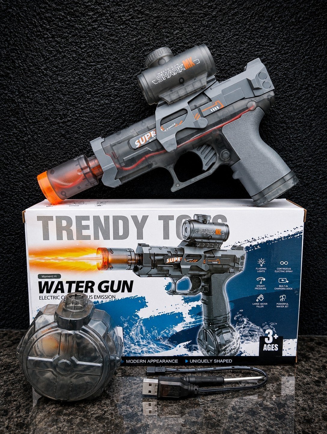 Elektrisch waterpistool, Ophalen of Verzenden