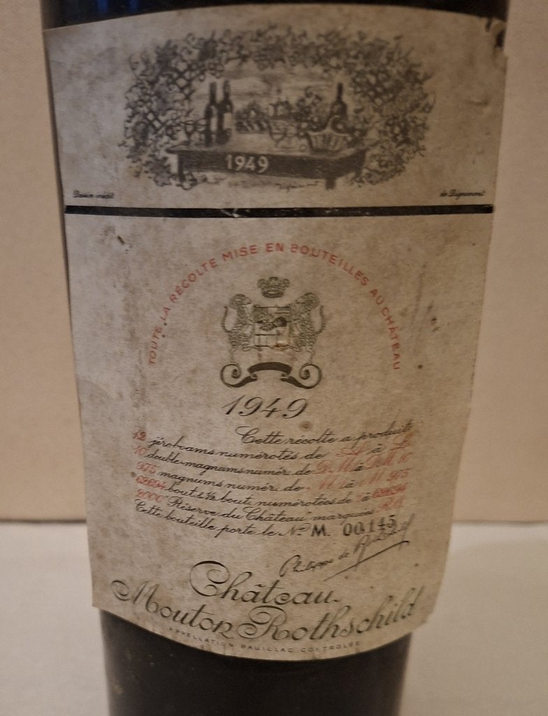 Magnum de Mouton 1949, Collections, Pleine, Enlèvement, France, Vin rouge
