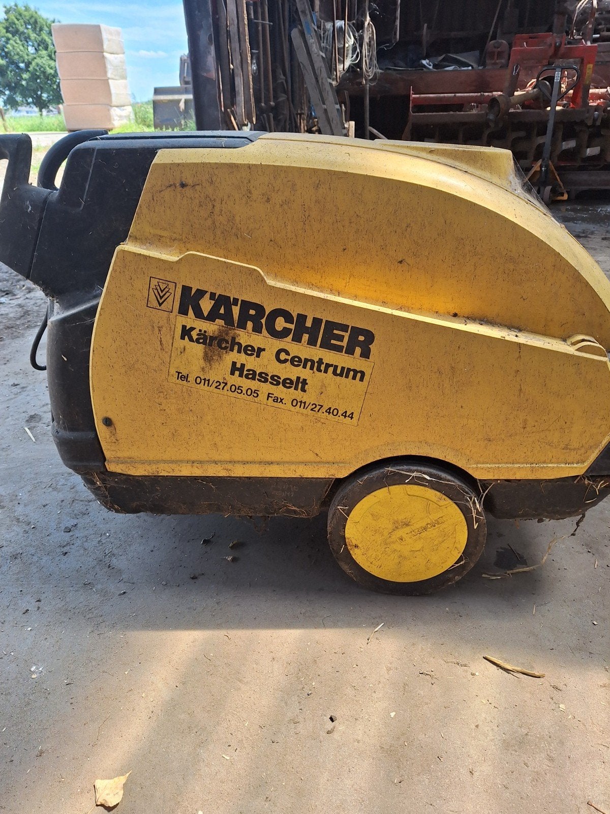 Karcher hogedrukreiniger warm water, Tuin en Terras, Hogedrukreinigers, Ophalen