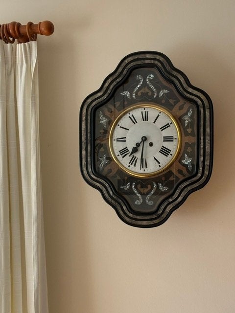 horloge oeil de boeuf style Napoléon, Antiek en Kunst, Ophalen