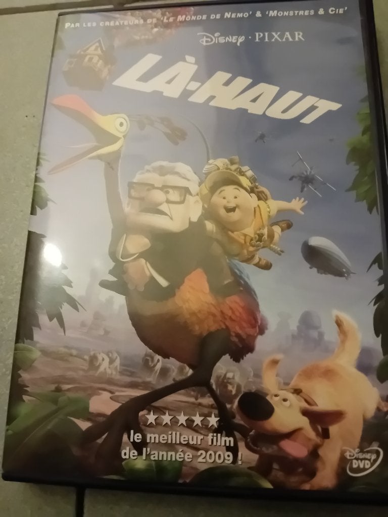 Dvd la haut, Enlèvement, Anglais