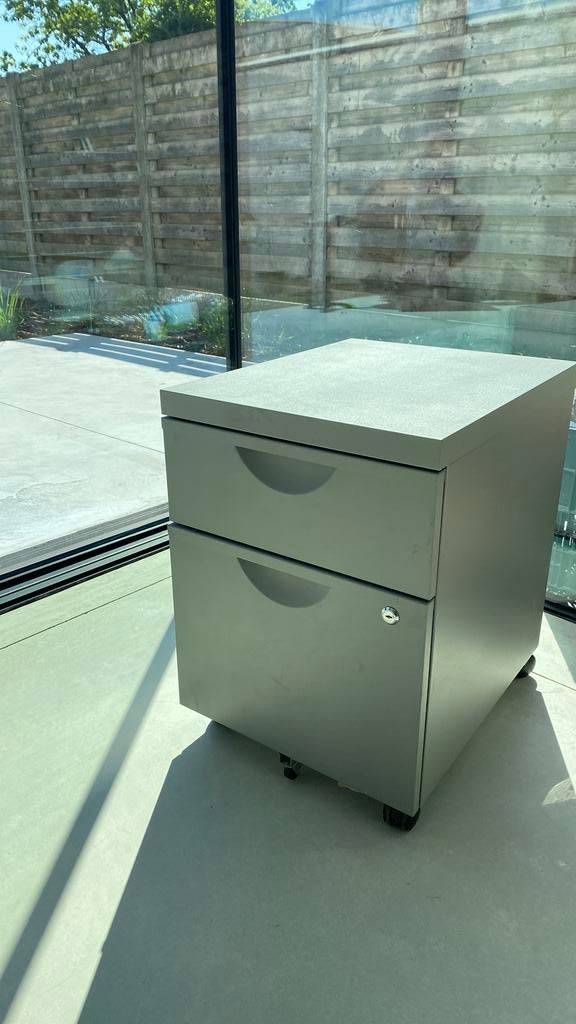 Ladenblok op wieltjes, Huis en Inrichting, Ophalen, 51 cm, Met lades, Metaal
