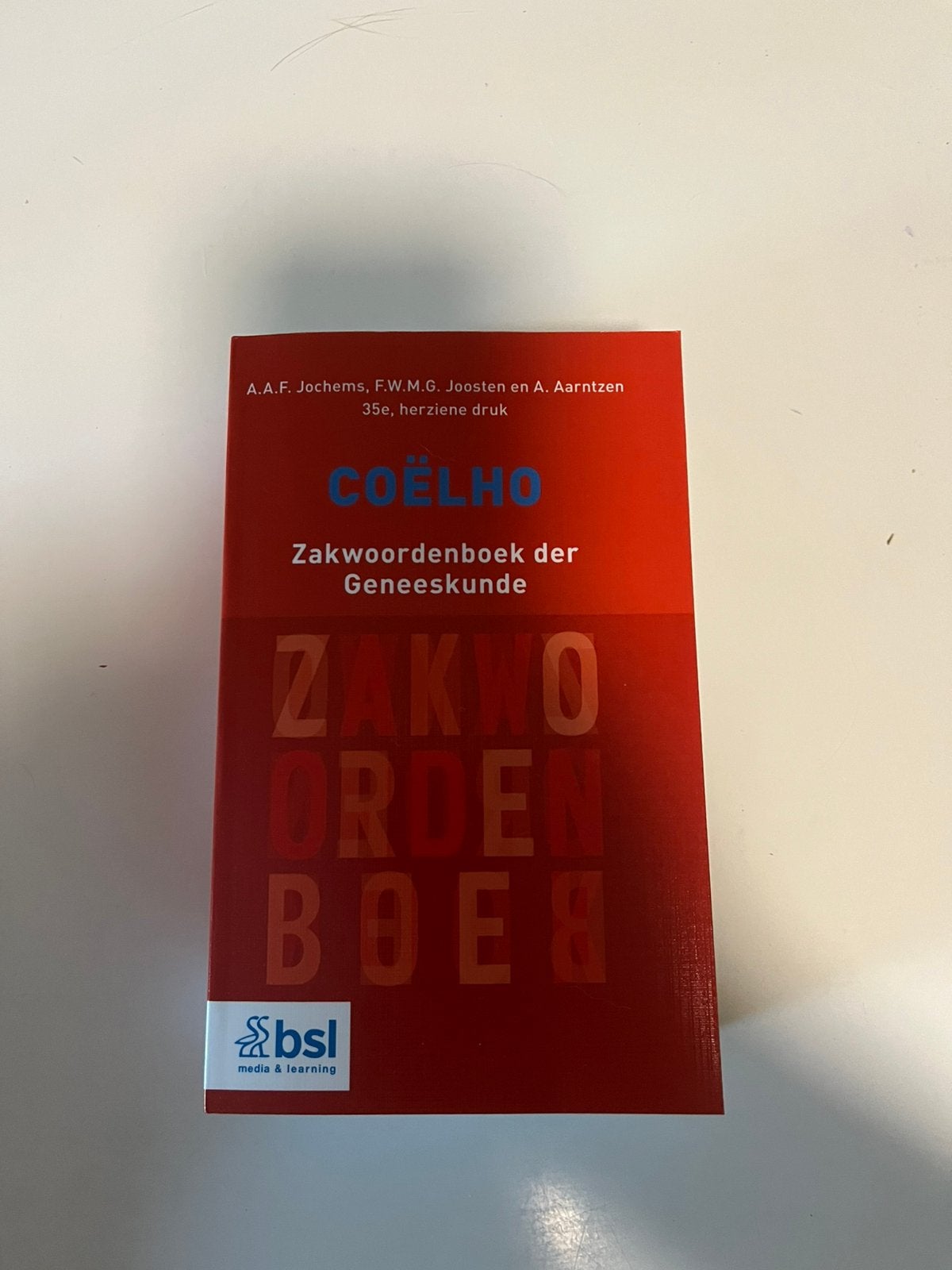 Coëlho Zakwoordenboek der Geneeskunde, ISBN: 9789036831314, Ophalen of Verzenden, Zo goed als nieuw