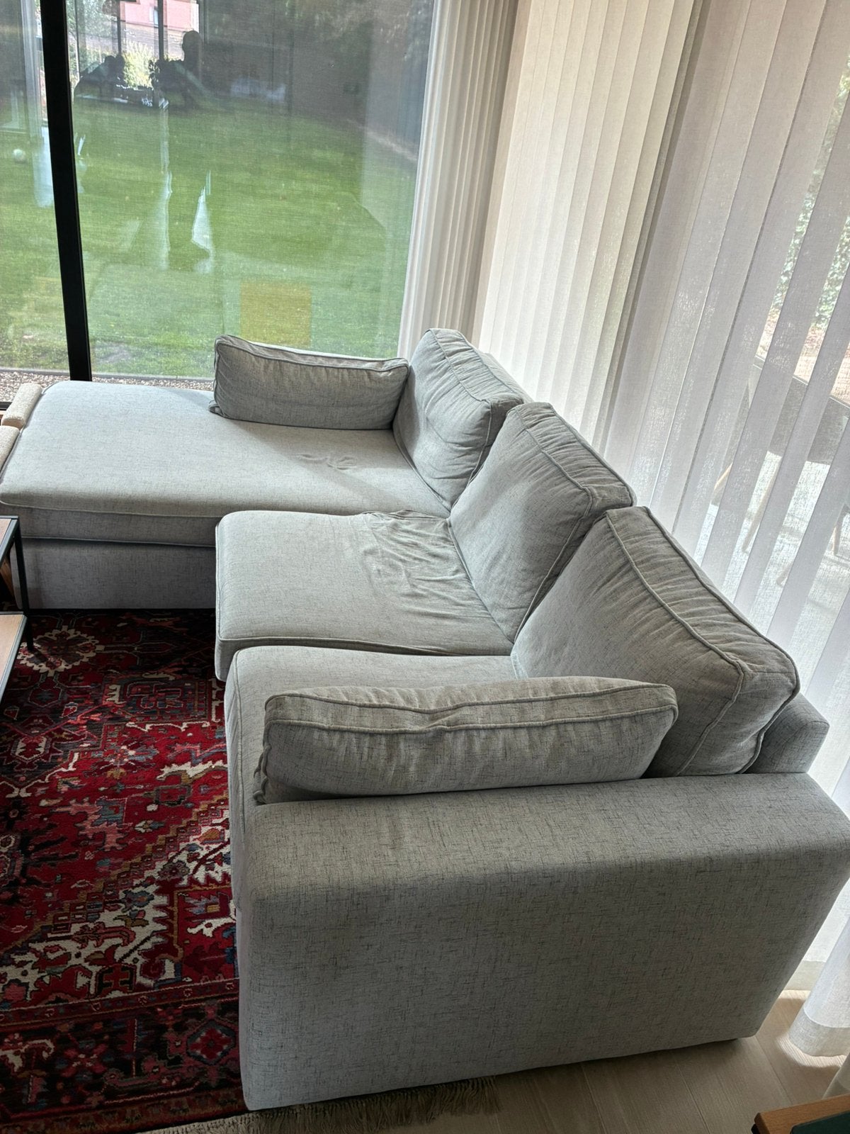 Gratis hoeksalon, Ophalen, Gebruikt, Vierpersoons of meer, Stof