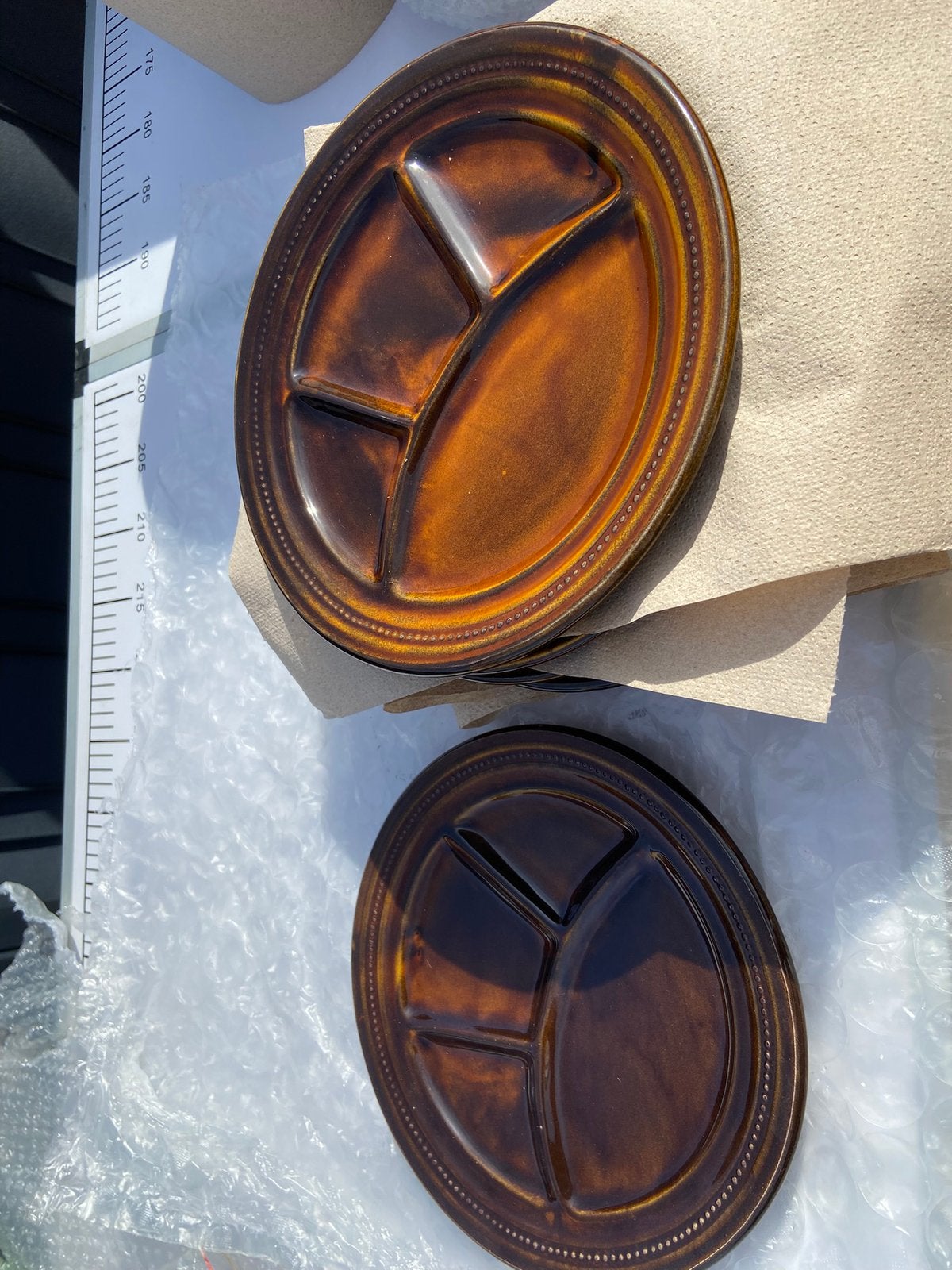 Assiettes à fondue, Enlèvement, Comme neuf