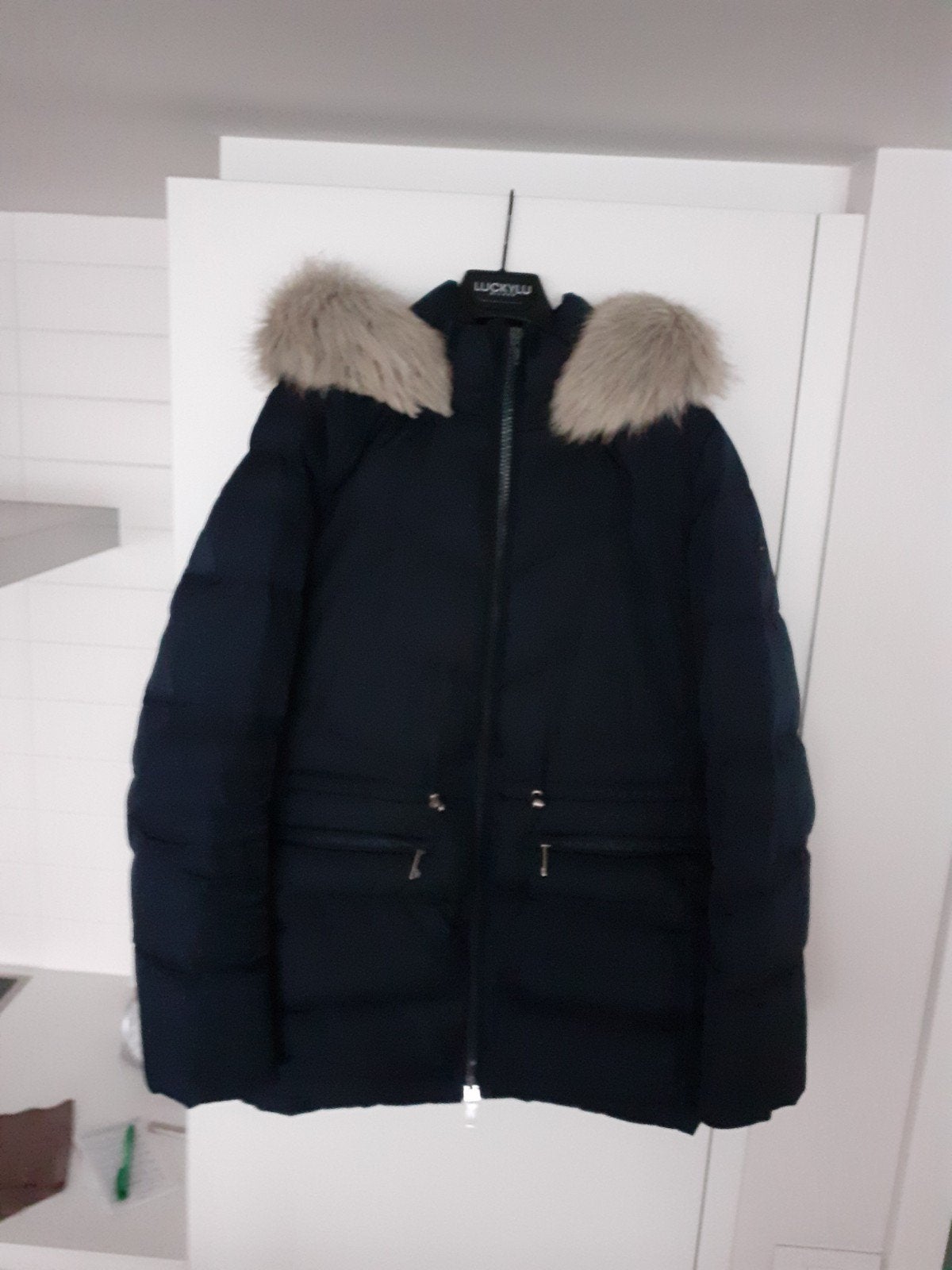 winterjas,als nieuw,met kap, Kleding | Dames, Ophalen, Zo goed als nieuw, Maat 36 (S)