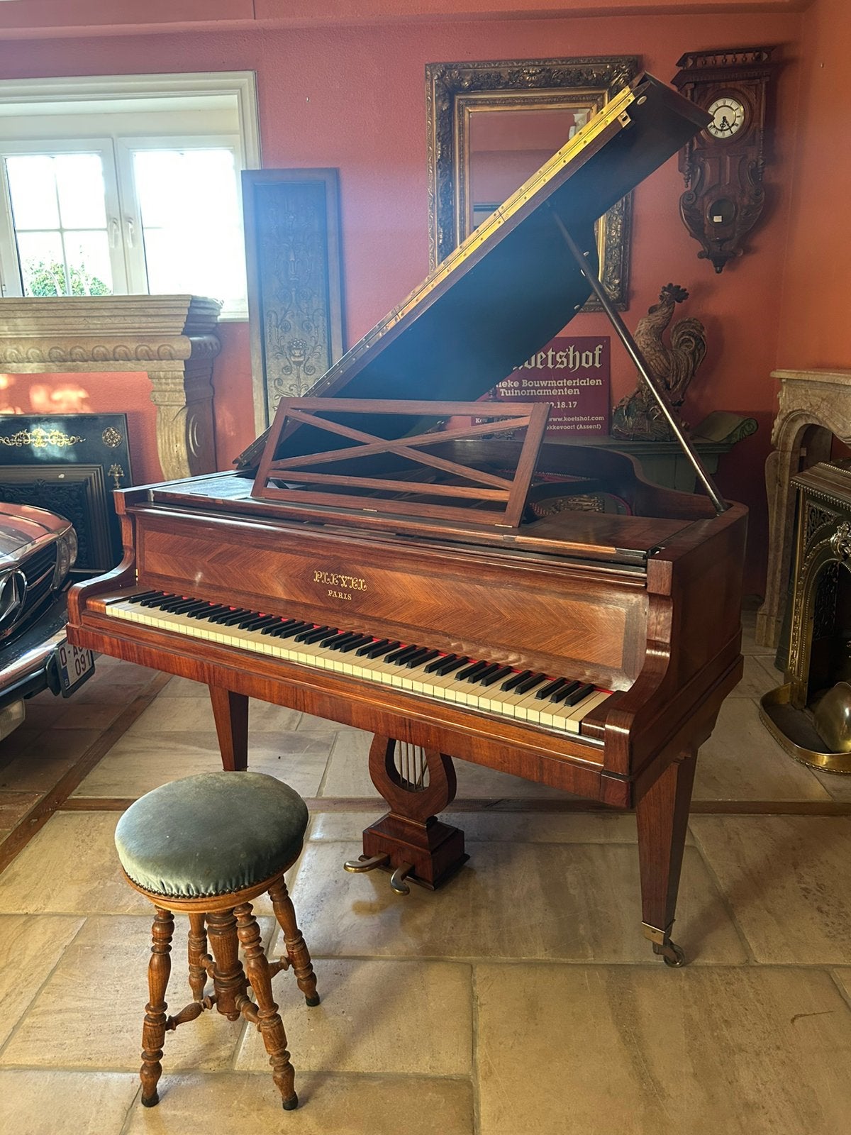 Pleyel Paris Piano Te koop, Ophalen of Verzenden, Zo goed als nieuw, Piano