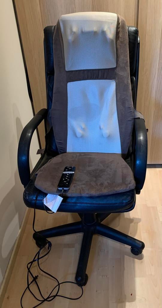Coussin  massage Homedics  à placer sur chaise, Enlèvement, Utilisé, Chaise de massage ou Coussin
