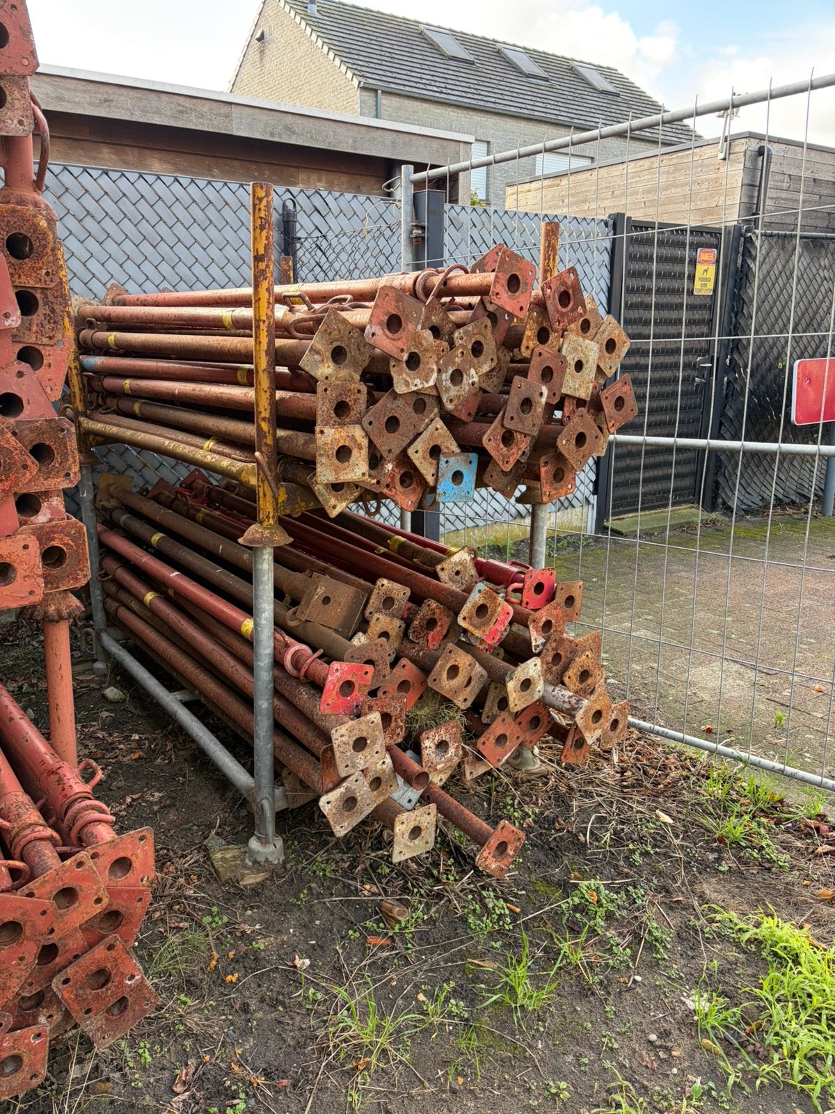 Schoren - Schragen - Stempels - Stutten, Ophalen, Gebruikt