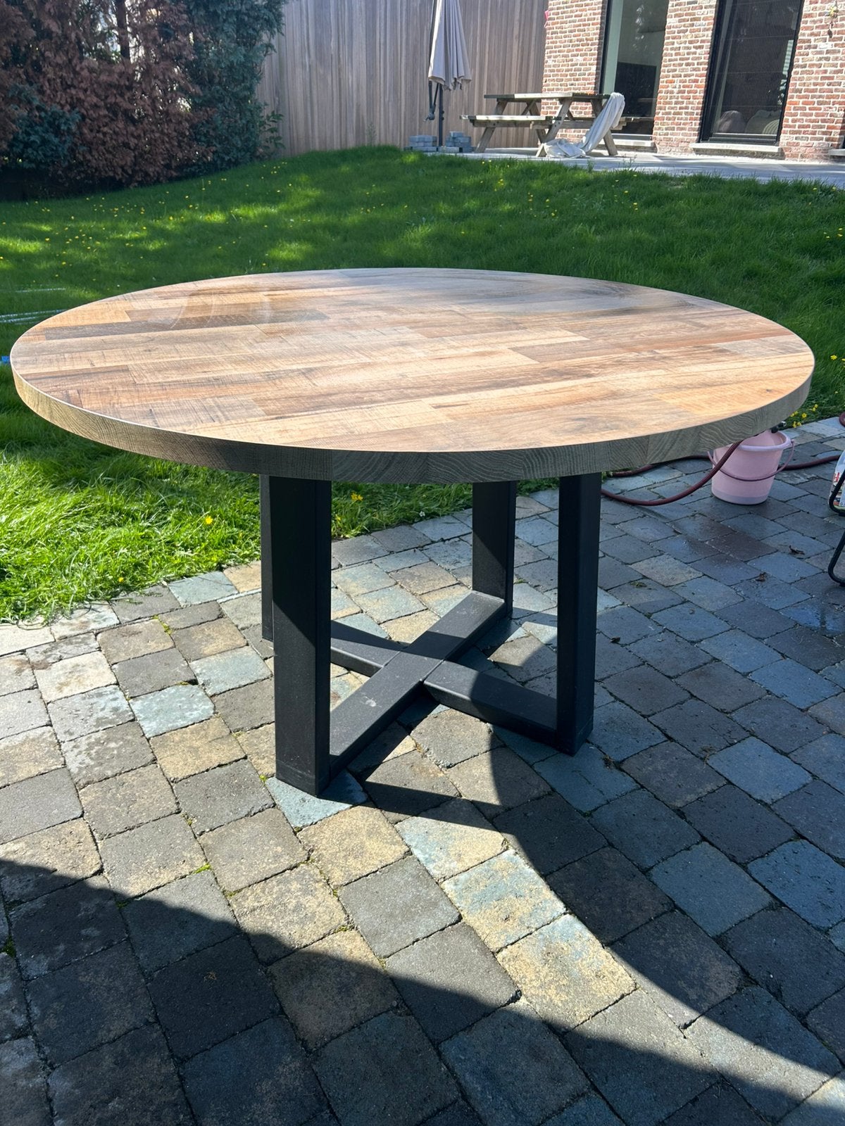 Ronde tafel 130cm diameter, Enlèvement, Comme neuf