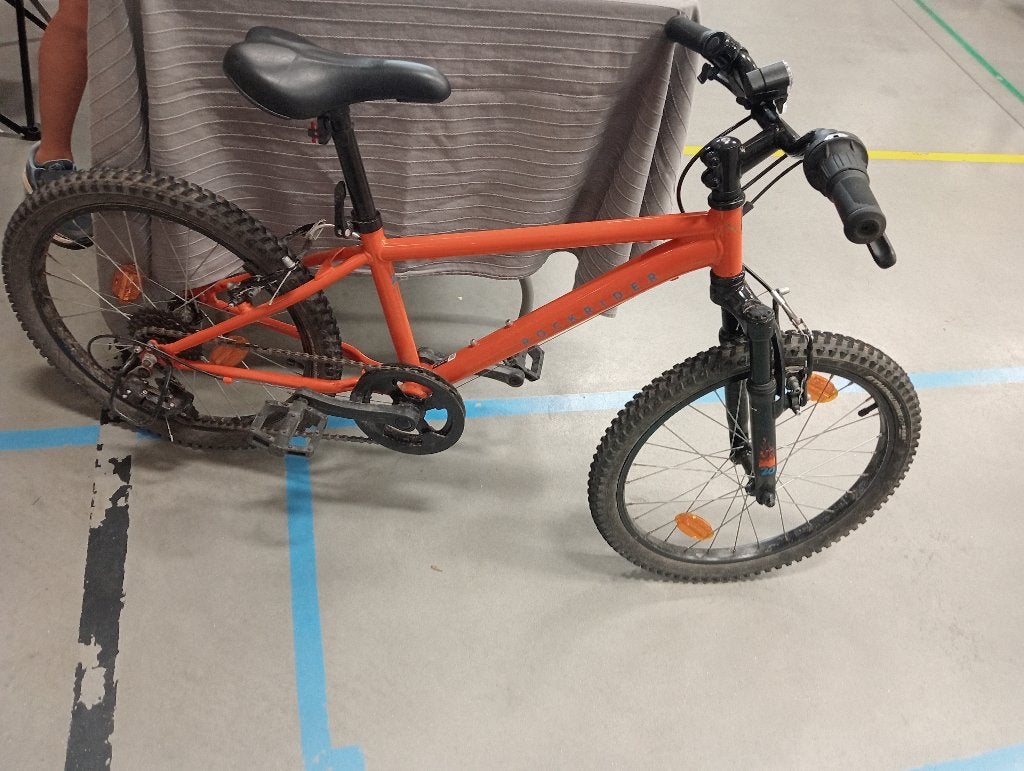 Jongensfiets, Ophalen, Gebruikt, Rockrider (Decathlon), Handrem