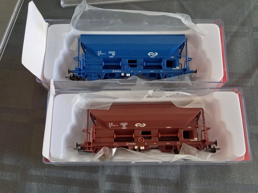 Rivarossi HR6432 set zelflossers NS type Tds HO, Overige merken, Gelijkstroom, Wagon, Ophalen of Verzenden