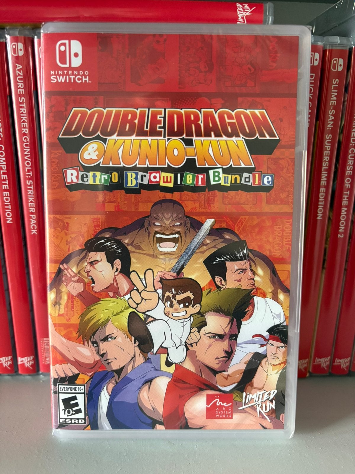 Ensemble de combat rétro Double Dragon & Kunio-Kun (Switch), Enlèvement ou Envoi, Neuf, Online
