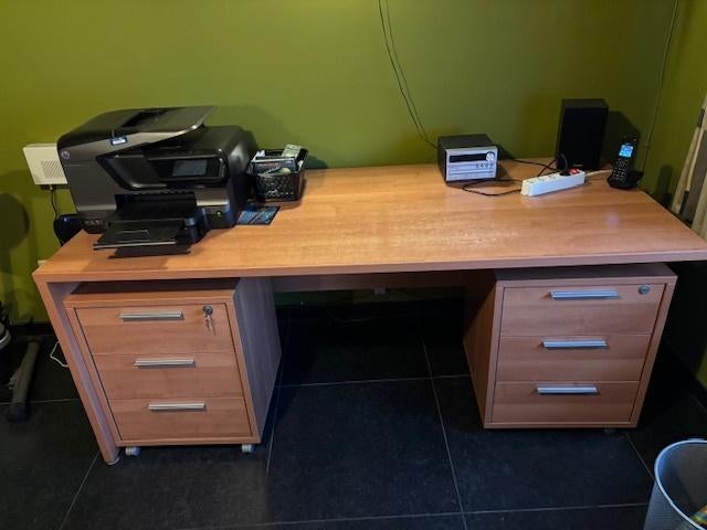 bureau, Ophalen, Demontabel, Gebruikt, 180 cm