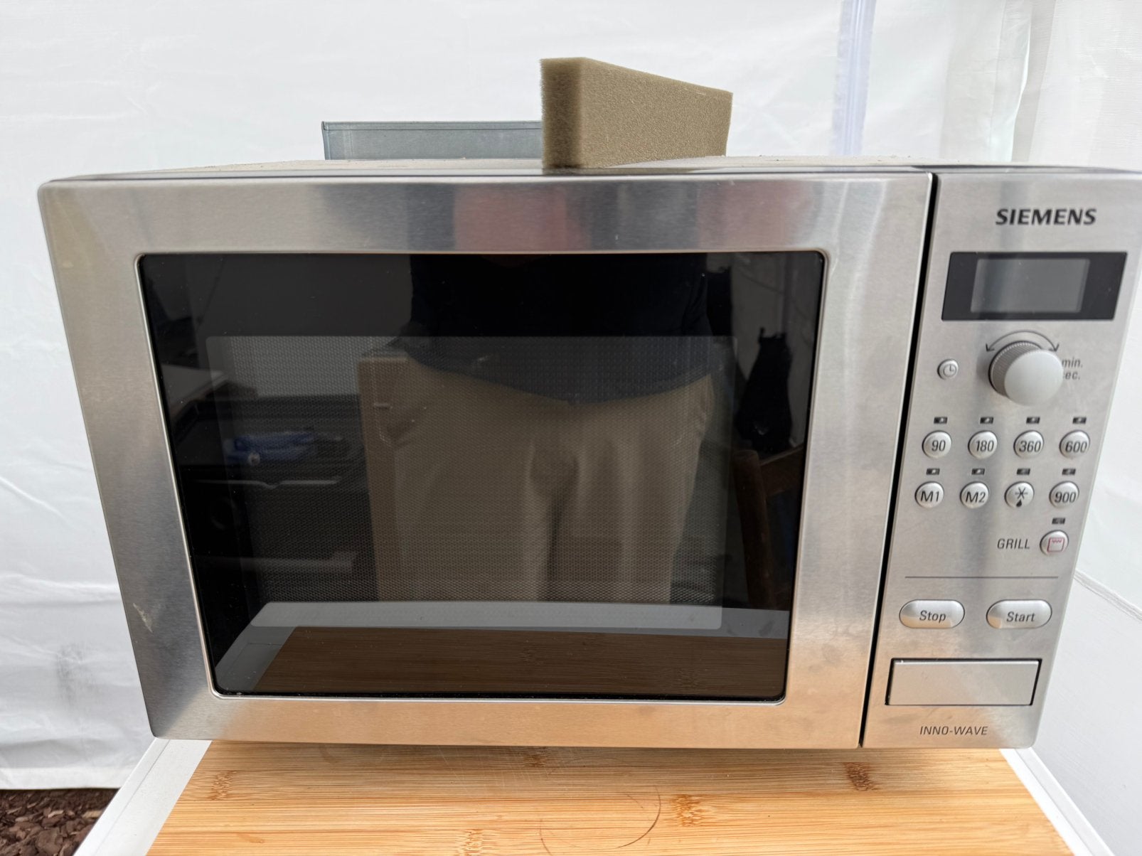 Inbouw microgolfoven, Elektronische apparatuur, Microgolfovens, Ophalen, Zo goed als nieuw, Inbouw, Microgolfoven