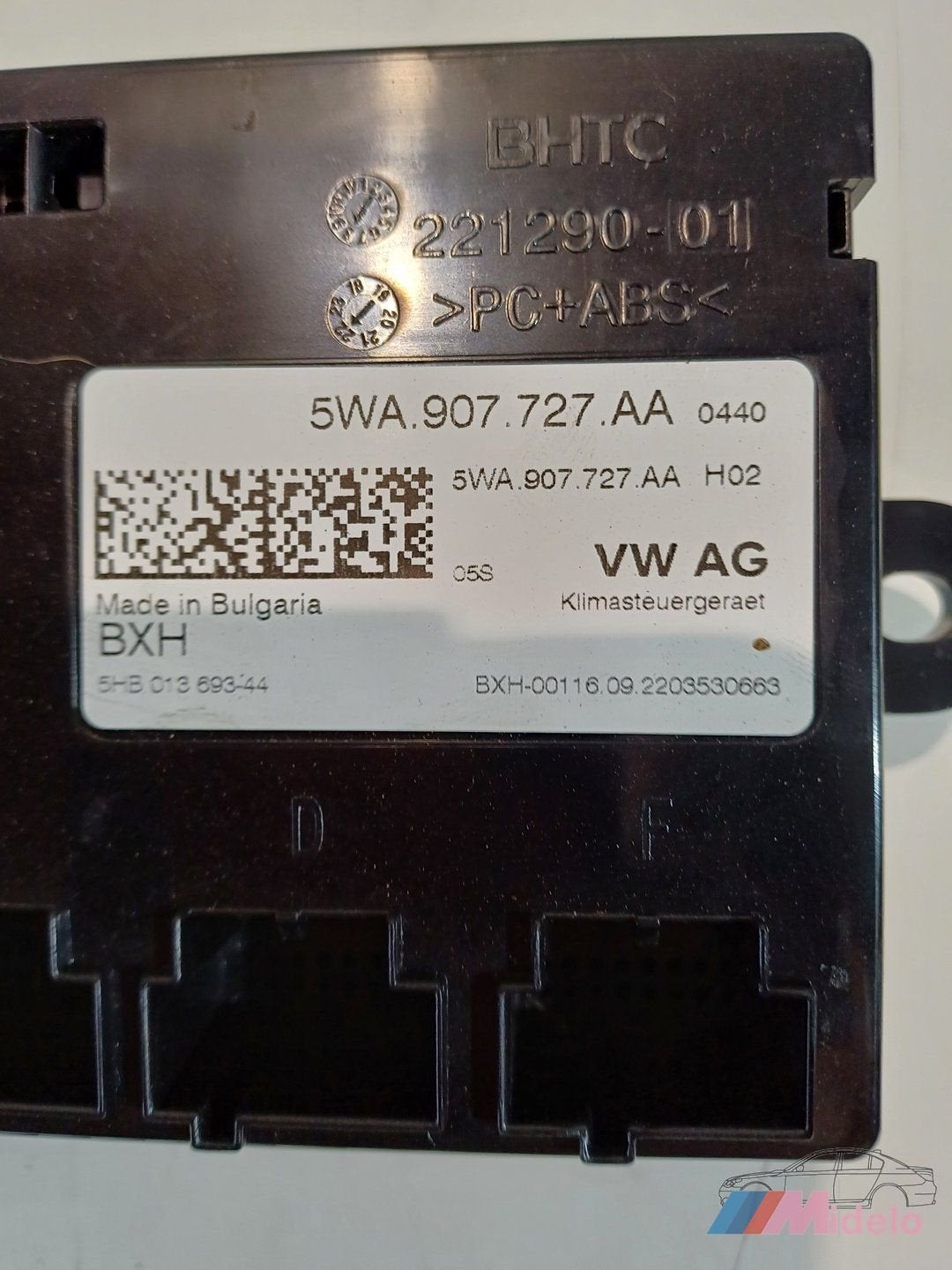 Computer Kachel caddy met artikelnr 5WA907727AA, Volkswagen, -, Origine de la pièce connue, Utilisé