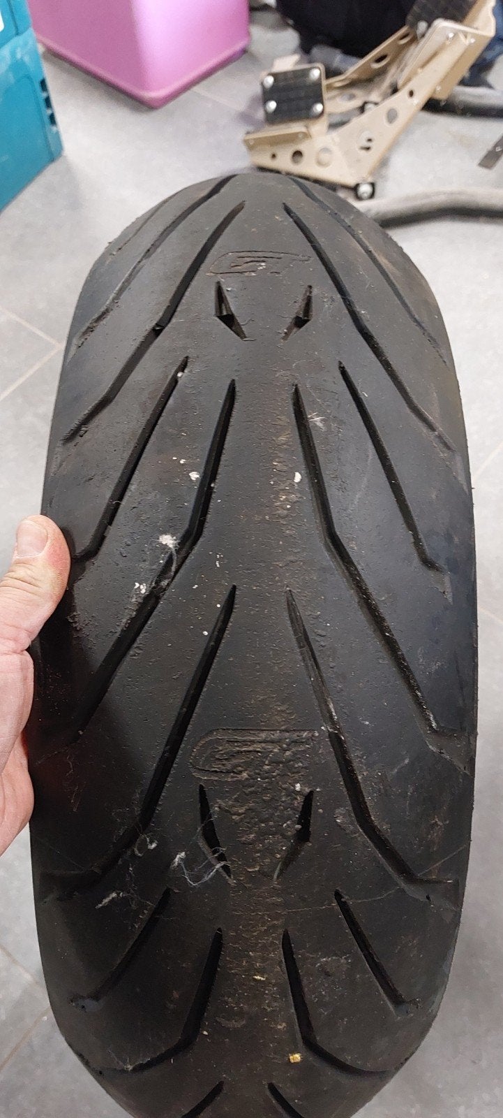 Achterband Pirelli Grad turismo Angel GT 190/55ZR17, Motoren, Ophalen, Nieuw