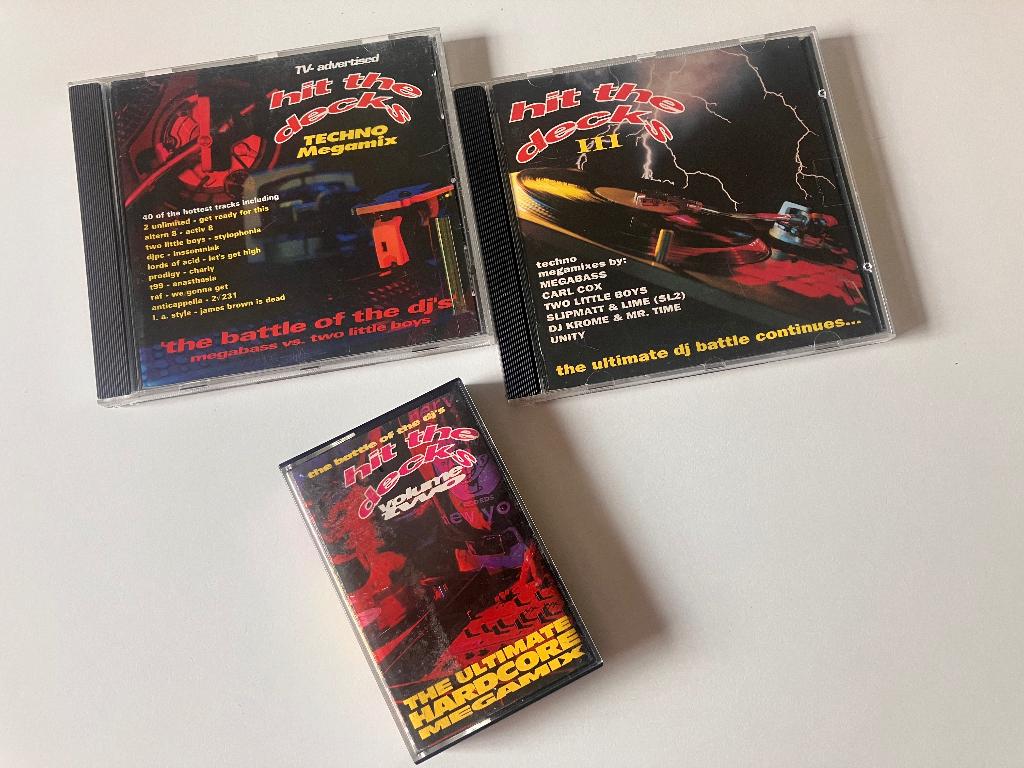 Hit the decks mixed ( cd ), Ophalen of Verzenden, Gebruikt