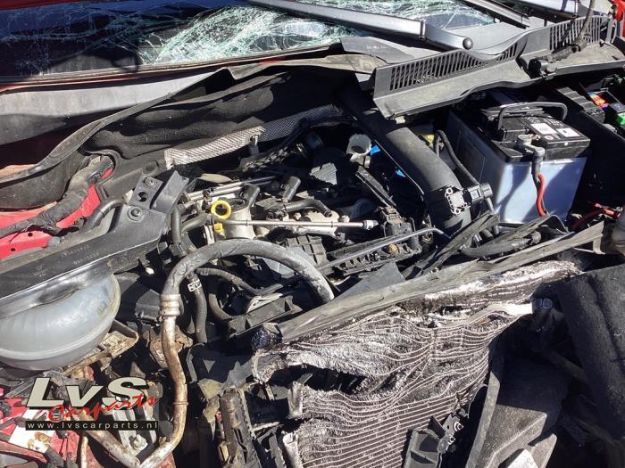 Motor van een Volkswagen Golf Sportsvan, Gebruikt, -, Volkswagen, -