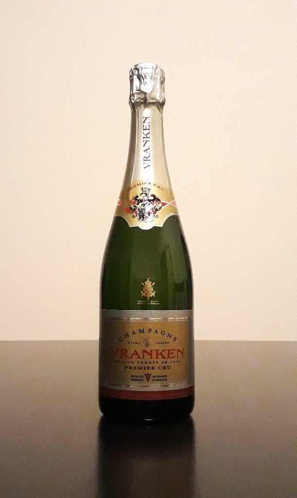 Champagne Vranken Premier Cru 75cl, Ophalen, Frankrijk, Nieuw, Champagne