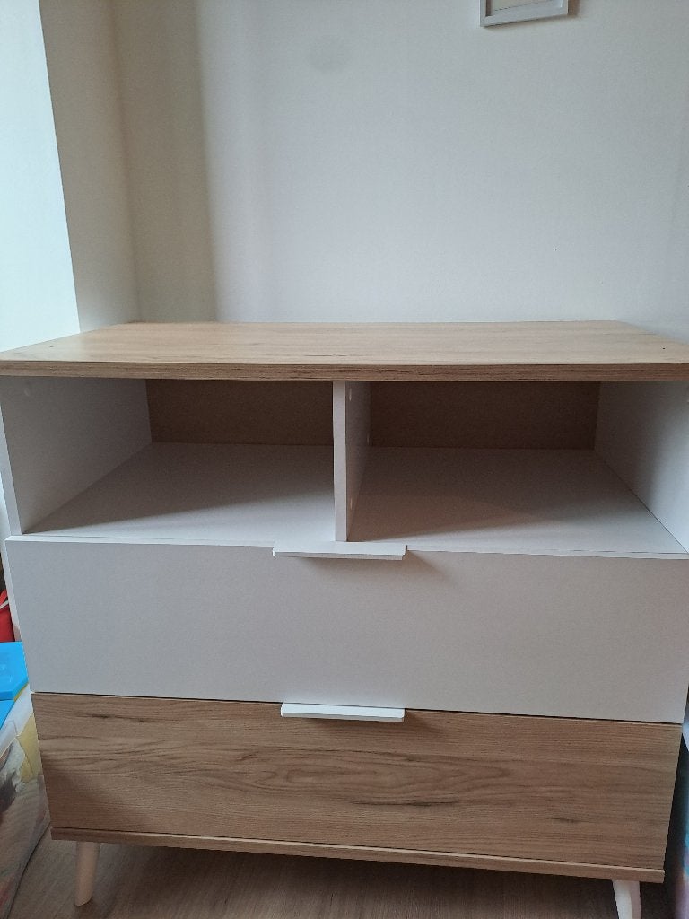 Commode met luierplank, Kinderen en Baby's, Kinderkamer | Commodes en Kasten, Ophalen, 50 tot 70 cm, Zo goed als nieuw, 75 tot 100 cm