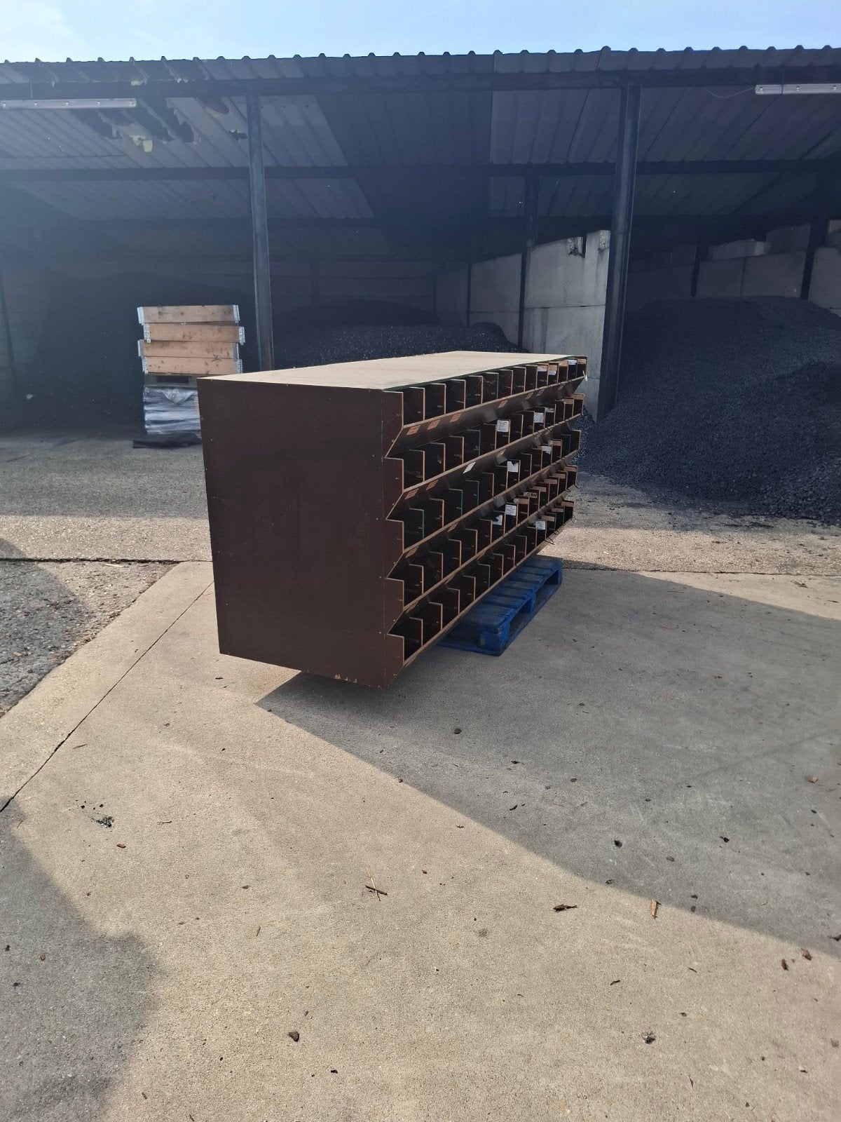 Kast met opbergvakjes voor materiaal, Ophalen of Verzenden