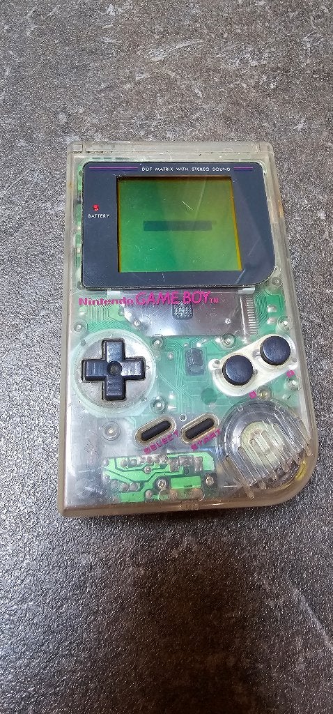 Gameboy transparant (882), Games en Spelcomputers, Ophalen of Verzenden, Gebruikt