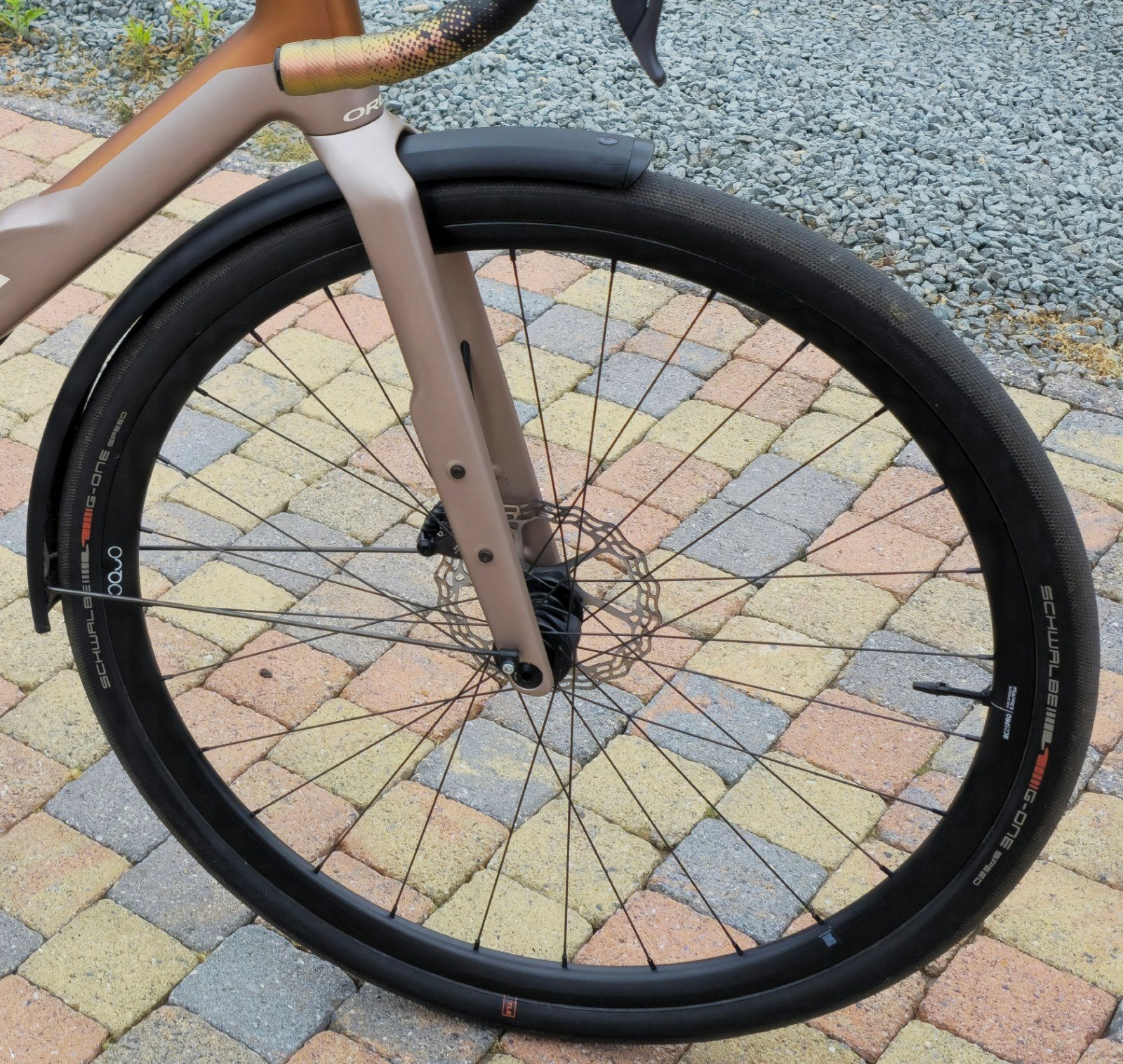 wielen Oquo RC25Pro voor gravelbike of racefiets, Zo goed als nieuw, Gravelbike, Oquo, Ophalen