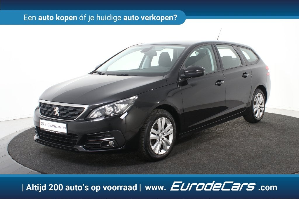 Peugeot 308SW 1.5 Blue HDi 130 *1ste Eigenaar*Navigatie*PDC*, 4 cilinders, Zwart, 5 deurs, MyCar