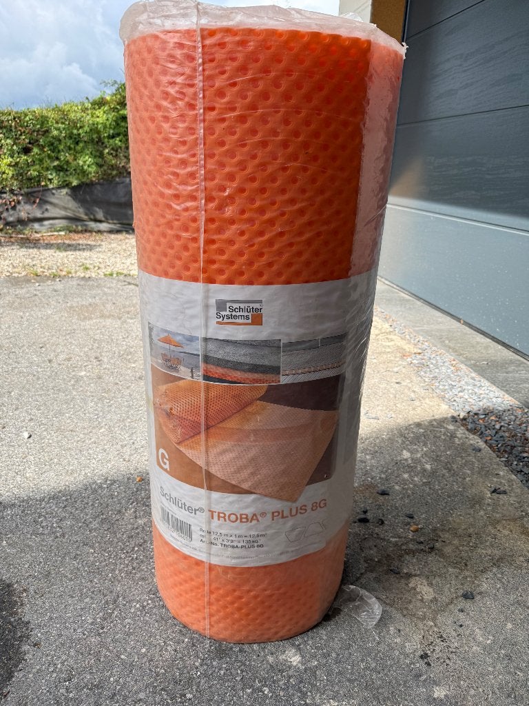 Matte drainage - Typ Schlüter, Doe-het-zelf en Bouw, Ophalen, Afvoer, 6 meter of meer, PVC