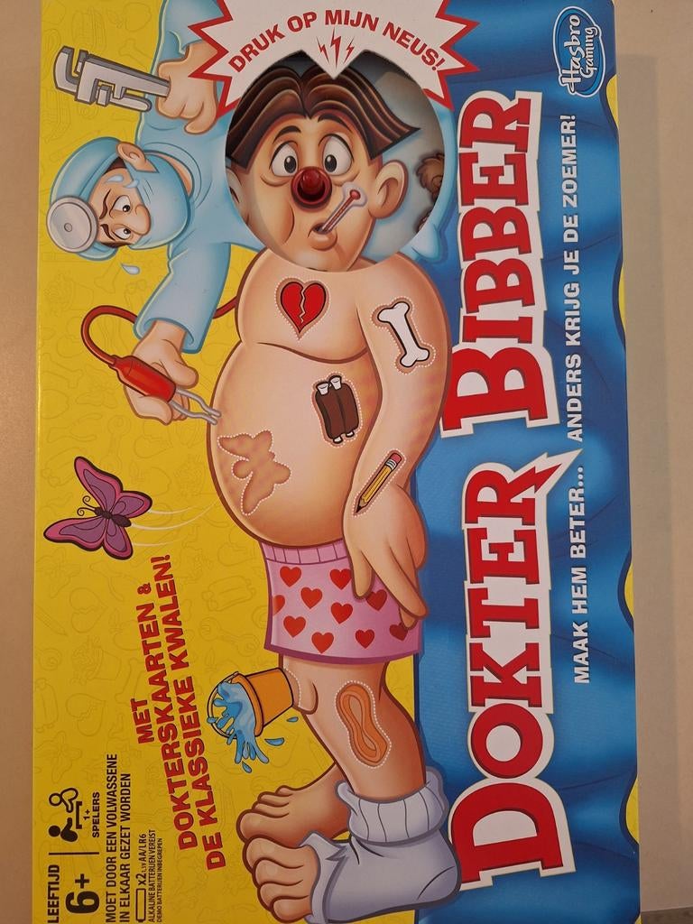 Spel Dokter Bibber, Enlèvement ou Envoi